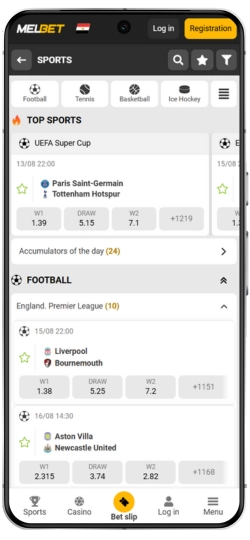 Melbet Sport