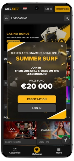Melbet Summer Surf